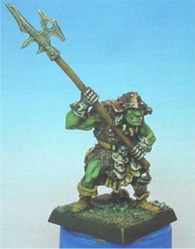 Orc poleaxe by parvusmachina