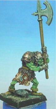 Orc poleaxe#3 by parvusmachina