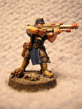 Necromunda Cawdor with Lasgun by Todosi