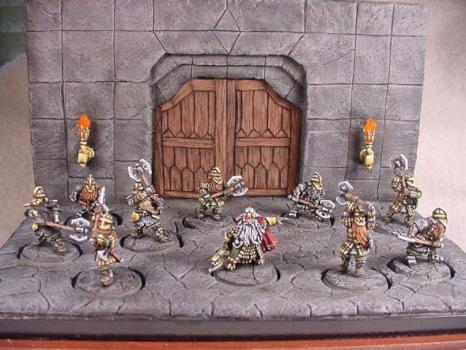 Balins Guard Diorama by Paintingslave