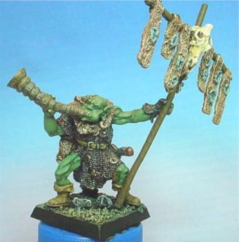 Orc standard bearer by parvusmachina
