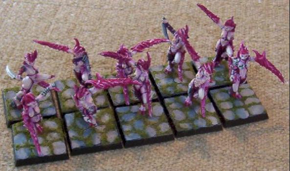 Unit of Daemonettes by Run Away