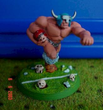 Thrud the Barbarian for Blood Bowl by anges