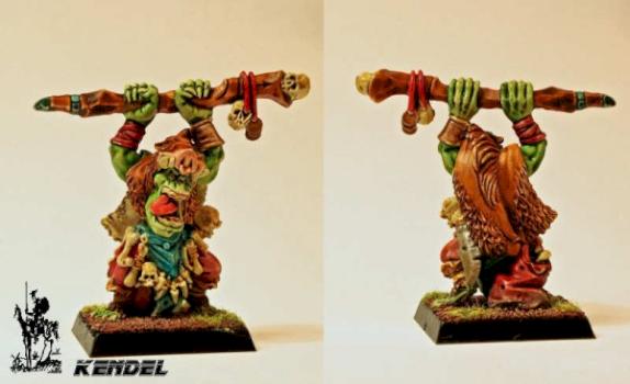 Shaman orc by Kendelfromfw