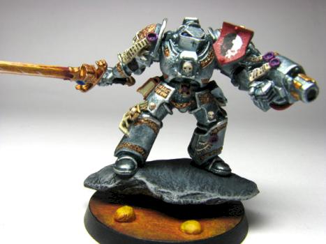 Grey Knight Terminator Brother Dvora by dinodeanpostcat