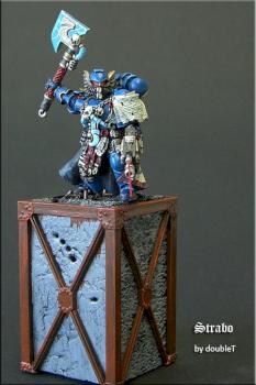 Strabo, Marneus Calgar with Honor Guard by doubleT
