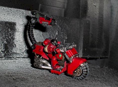 Scorpion biker conversion close up 01 by Aramoro