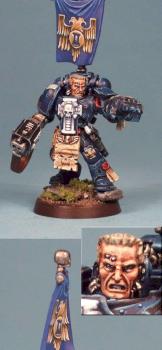 Ultramarines Captain by Mudski