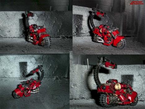 Sasori Yamabushi (scorpion warrirors) biker 01 by Aramoro