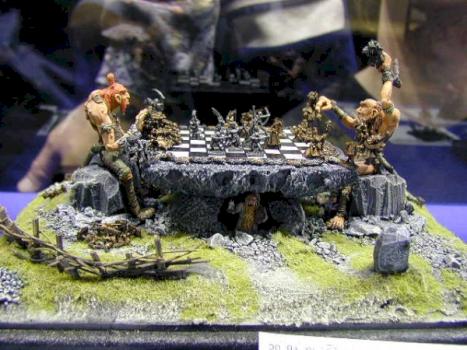 Golden Demon UK 2000 entry diorama by Netherghoul