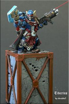 Tiberius, Marneus Calgar with Honor Guard by doubleT