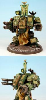 Warhammer 40K Dark Angels Dreadnought by rene