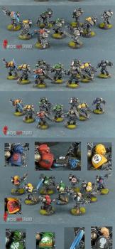 Ordo Xenos Deathwatch Squad by Asmodean