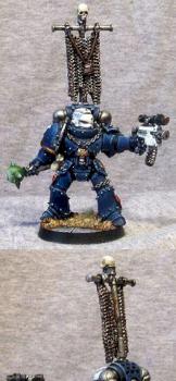 Ultramarine Hero by HotLavaPainting