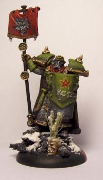 Khador ironfang pikeman by Graf Flavius