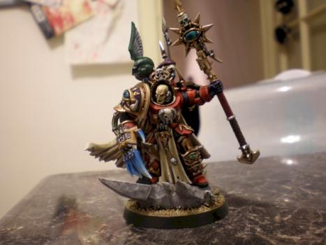 Chaos Terminator Lord Front by NorthLondonBwoy