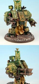 Warhammer 40K Dark Angels Dreadnought by rene