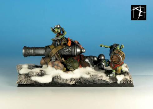 OGRE KINGDOMS GNOBLARS CANNON by Art Factory