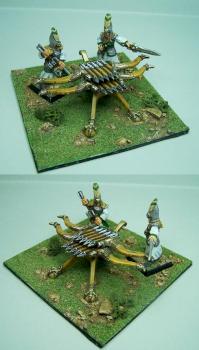 Baliste à répétition Haut Elfe (ancien model) by sceolan