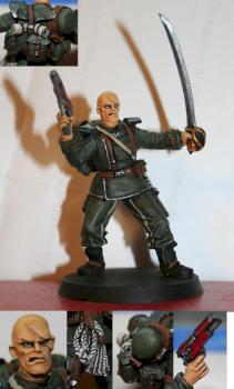 Inquisitor cadian infantry man by Braccine corte