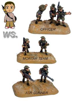 flame's of war australian platoon by warcry studio