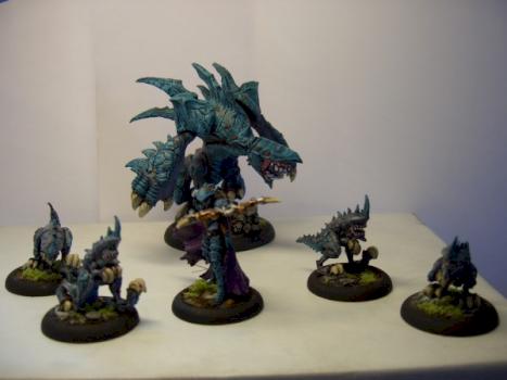 legion of everblight battlegroup by demonenjaeger