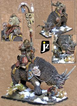 ogre kingdoms bull rhinox by josez
