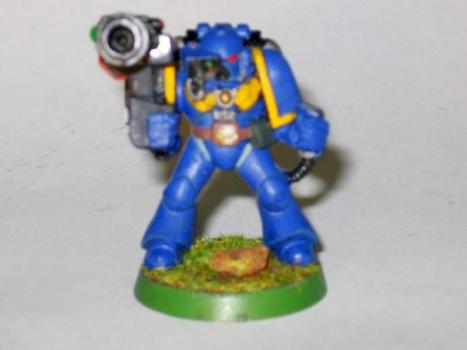 Ultramarine Figure by damek
