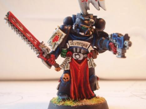 Crimson Fists vet sarge by Cold were so cold