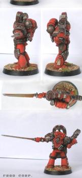 capitaine red scorpion by F. Duclos