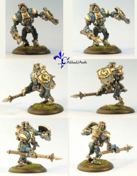 Warmachine - Cygnar Light Warjack - Lancer by Akhad