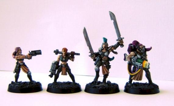 Some of my Escher Gang by Zarahemna