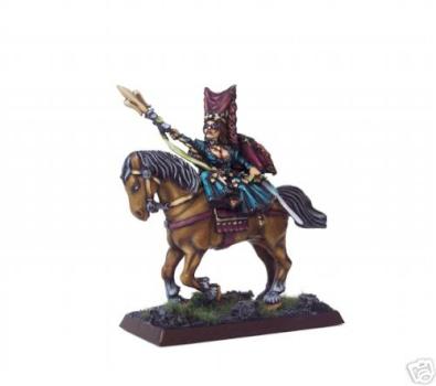 Bretonian Damsel on Warhorse by roman druchii