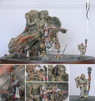 Ordo Hereticus diorama by SirAlban