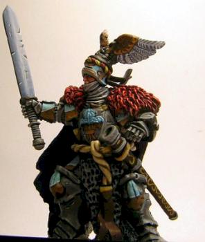 Bretonnian Hero on Foot converted by Reynaldlechasseur