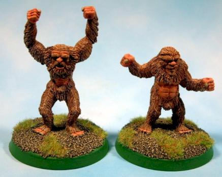 Wendigo & Sasquatch by eldre