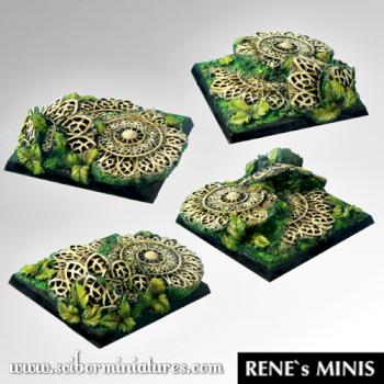 Elven Temple RuinsSquare Bases 50mm by rene
