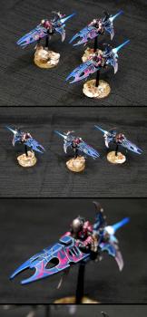 Dark Eldar Reaver Jet Bikes by LuckyNo.5
