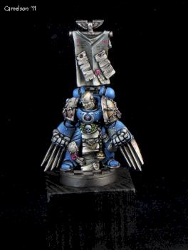 Ultramarines Cpt. Sicarius by camelson
