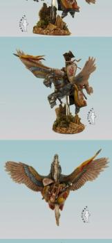 Bretonnian Pegasus Knight by Hatifnat