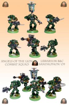 Angels of the Lion combat sqd by kaeloth