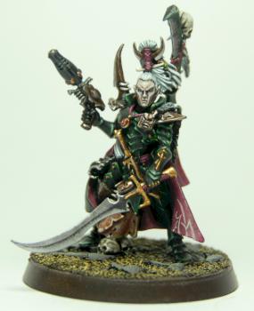 Dark Eldar Archon by cyphercodicer1983