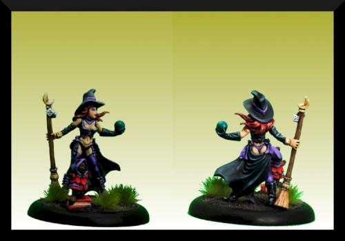 Modern Witch by Dark Elf Miniatures