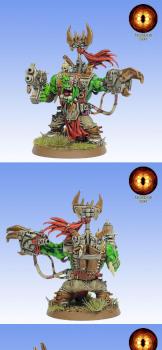 Warhammer 40K Ork Warboss by mordor500