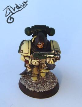 Dark Angels Space Marine by Zildur