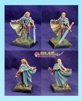 Shaedra,Female Paladin by belminiart