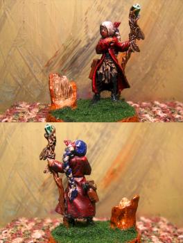 Elf Druid by Paul Humphrey