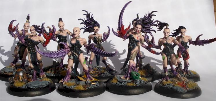 slaanesh daemonettes by Grønlykke