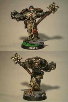 Blood Angels Chaplain/Reclusiarch by Hagen92