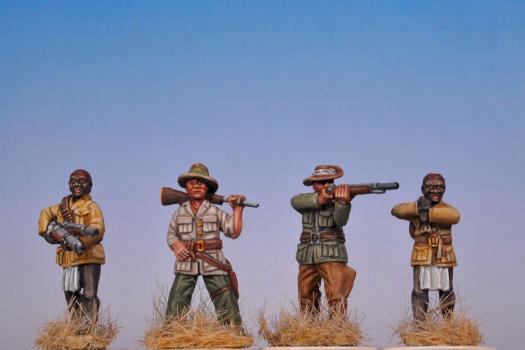 25mm Askari Miniatures Hunters and Helpers Set 2 by hmslouie